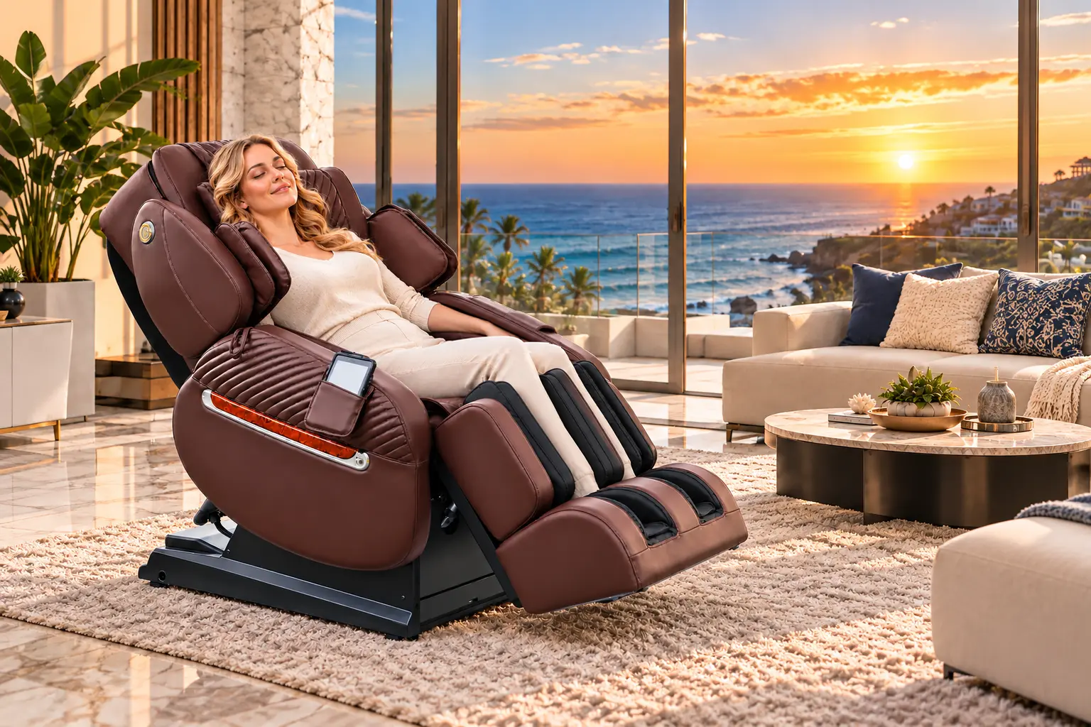 i11 Medical Massage Chair at Sunset 9 Max Plus